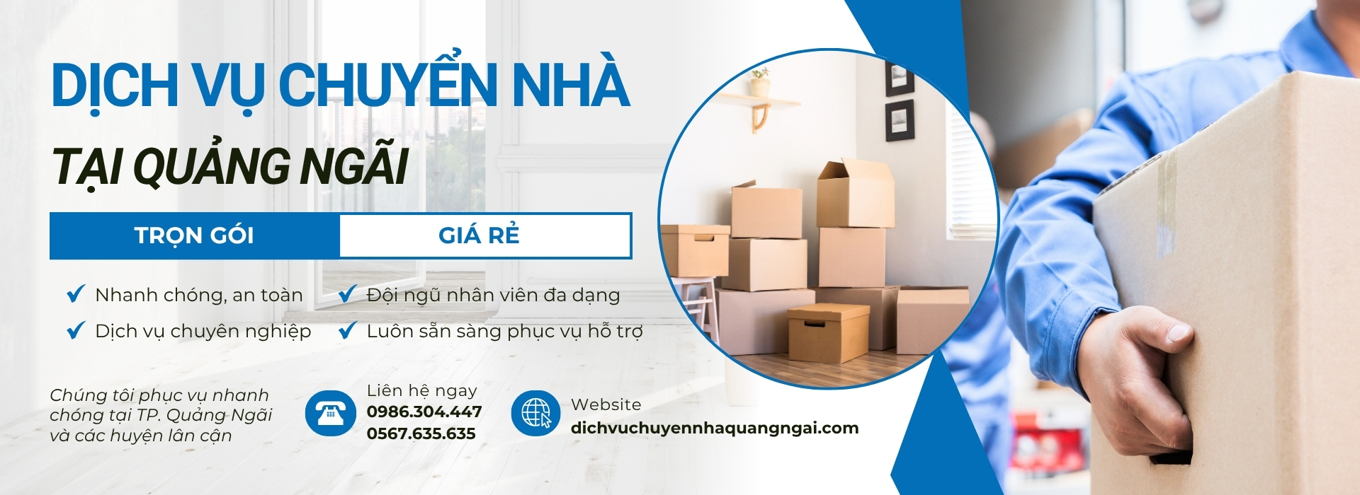 chuyển nhà Quảng Ngãi Chuyển nhà trọn gói tại Quảng Ngãi